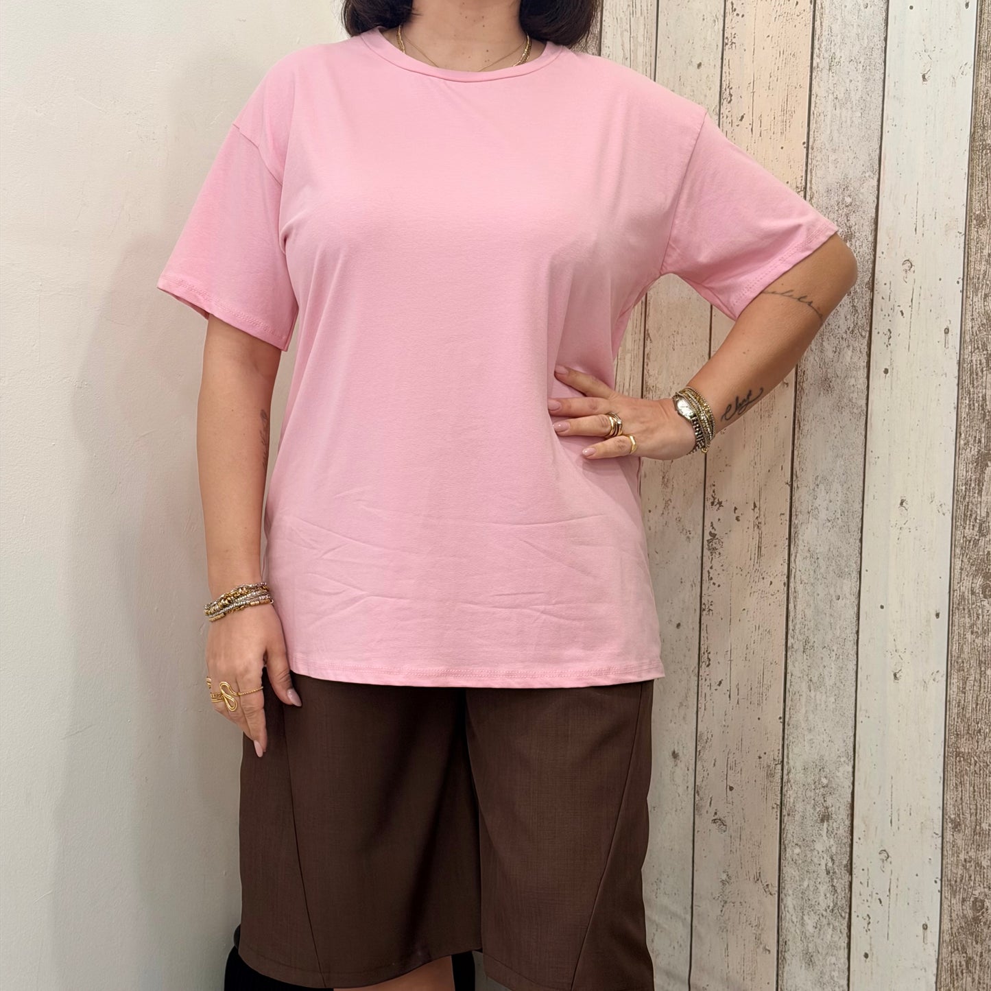 T-SHIRT CLASSIC ROSA