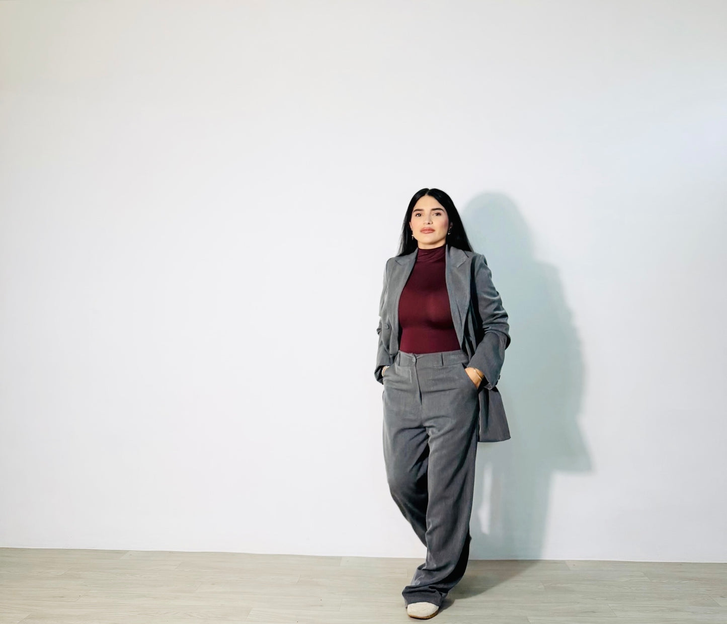 TAILLEUR OVERSIZE GRAY