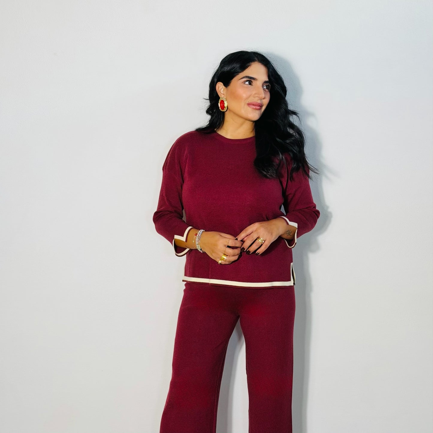 SET COMFY BURGUNDY