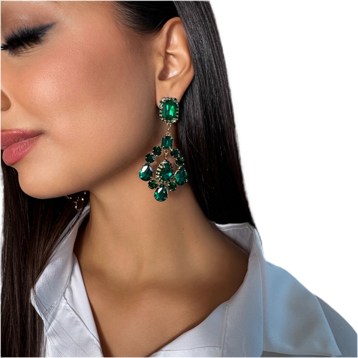 ORECCHINI JEWELS VERDE