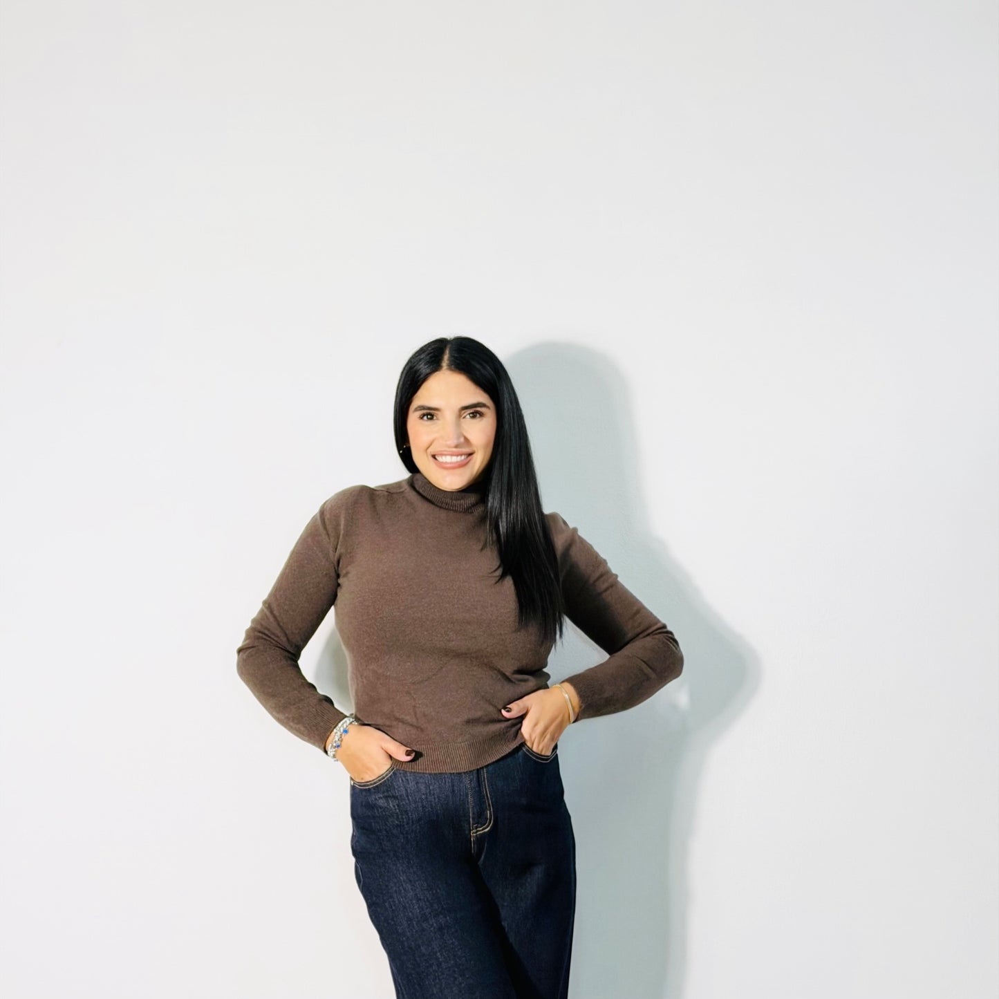 MAGLIONCINO SOFT MARRONE