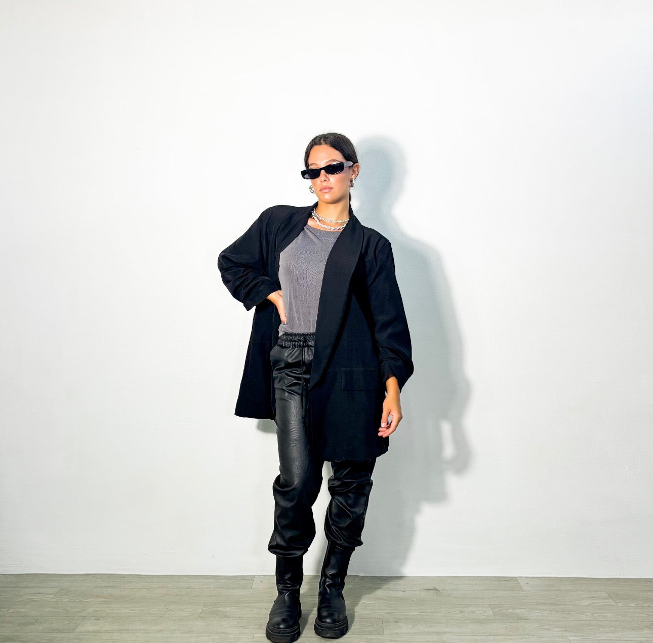 BLAZER OVERSIZE NERO