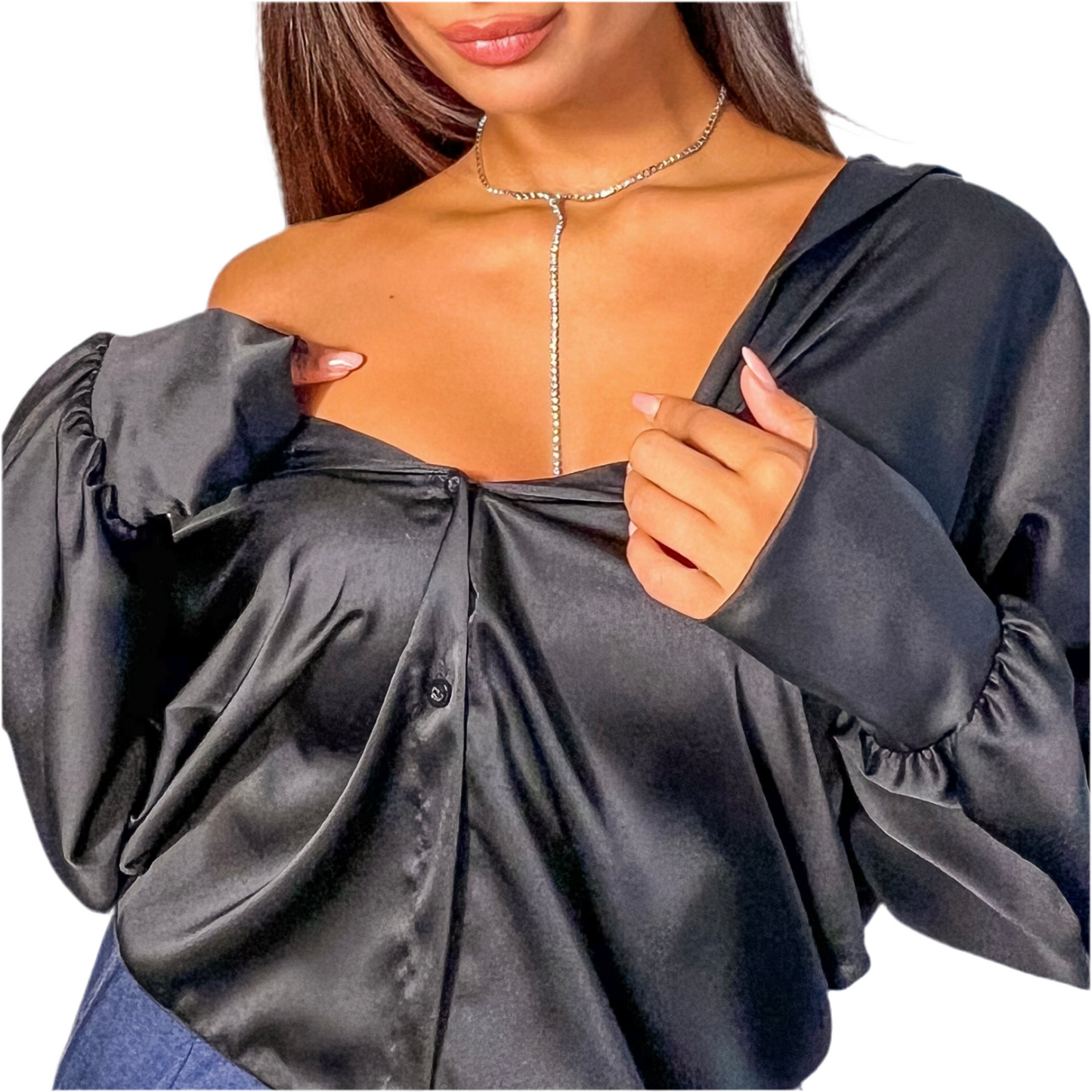 COLLANA TENNIS LAZZO SILVER