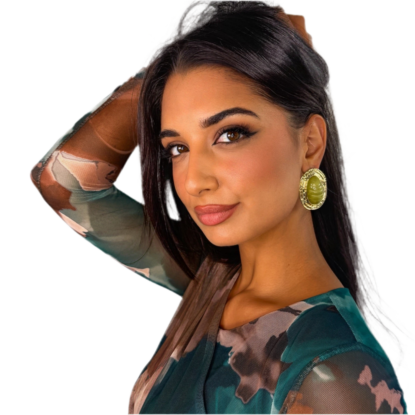 ORECCHINI OLD MONEY VERDI