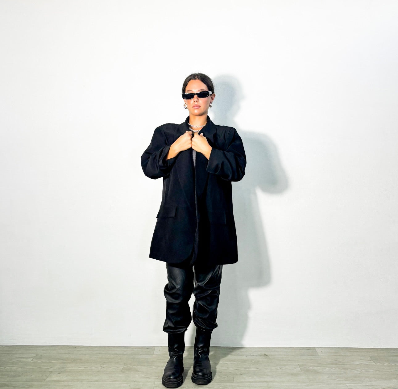 BLAZER OVERSIZE NERO