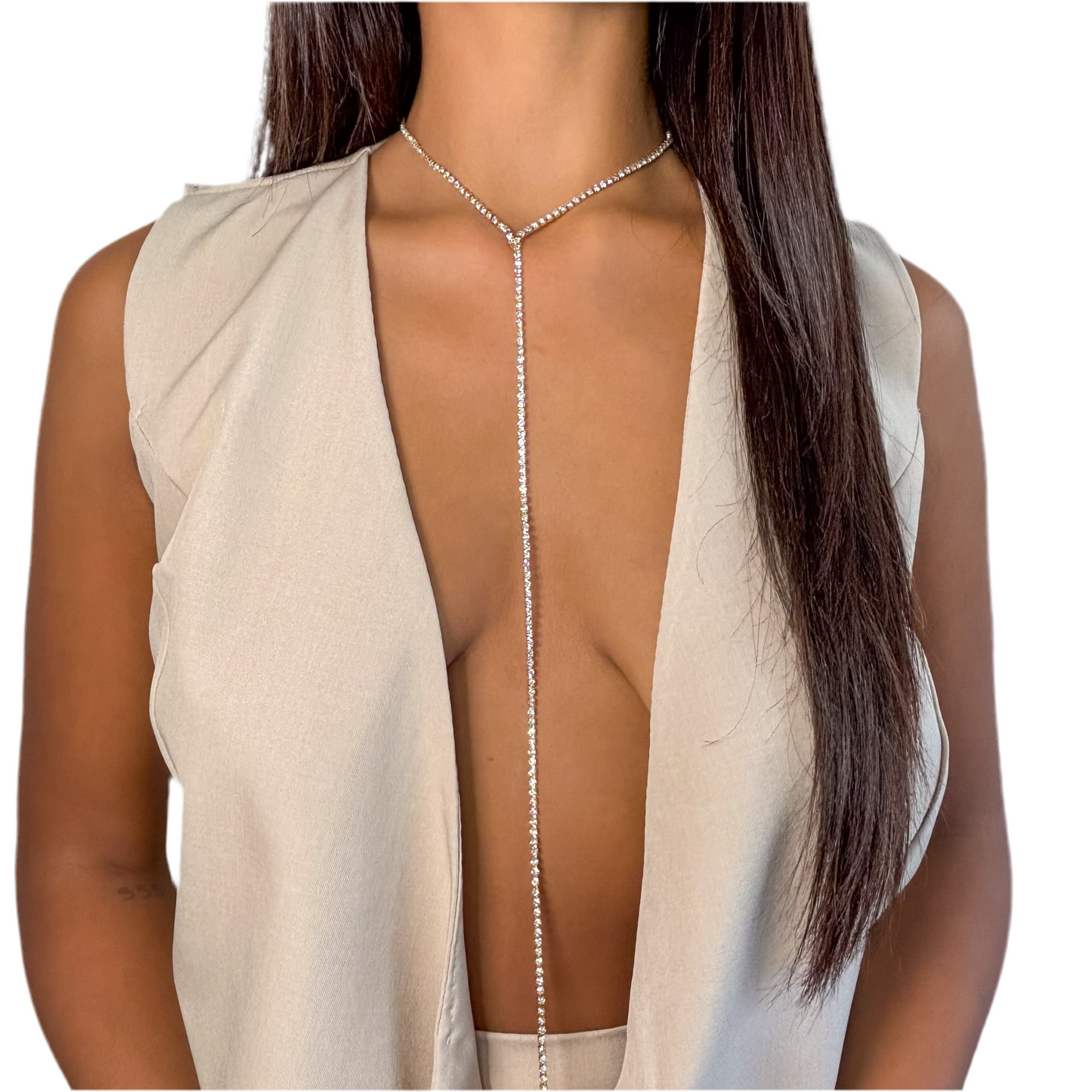 COLLANA TENNIS LAZZO GOLD