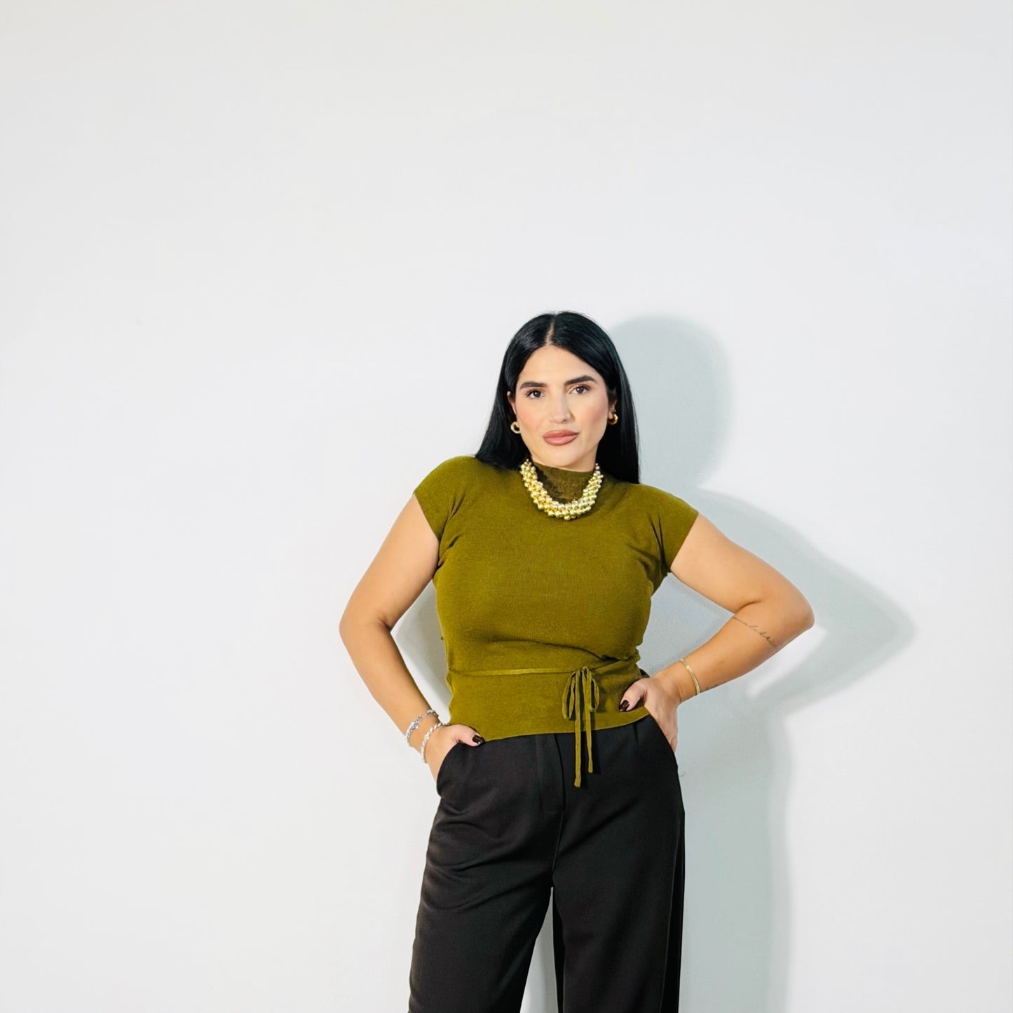 MAGLIA ESSENTIAL CHIC GREEN