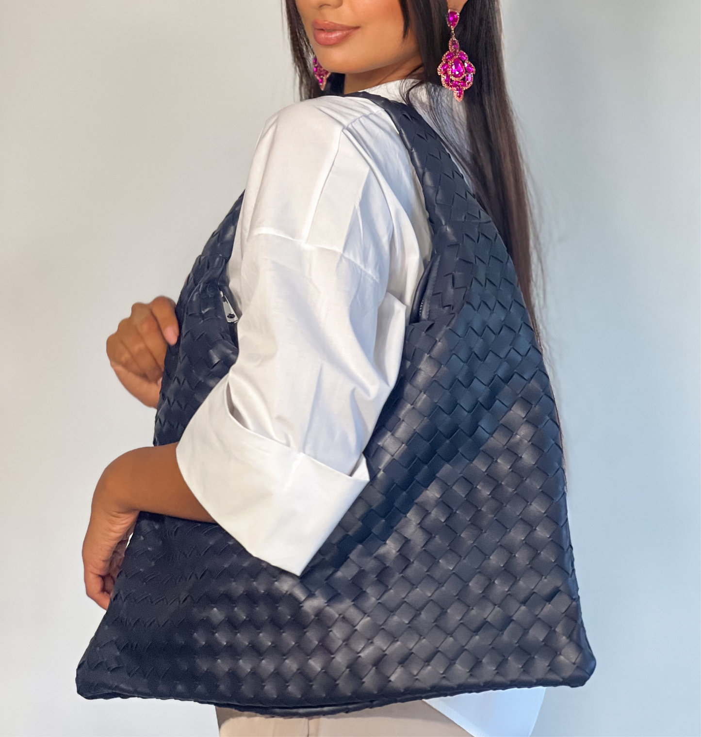 BORSA BOTTEGA CITY NERA