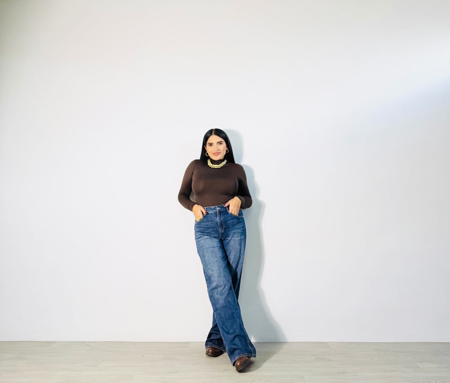 MAGLIA KENDALL MARRONE