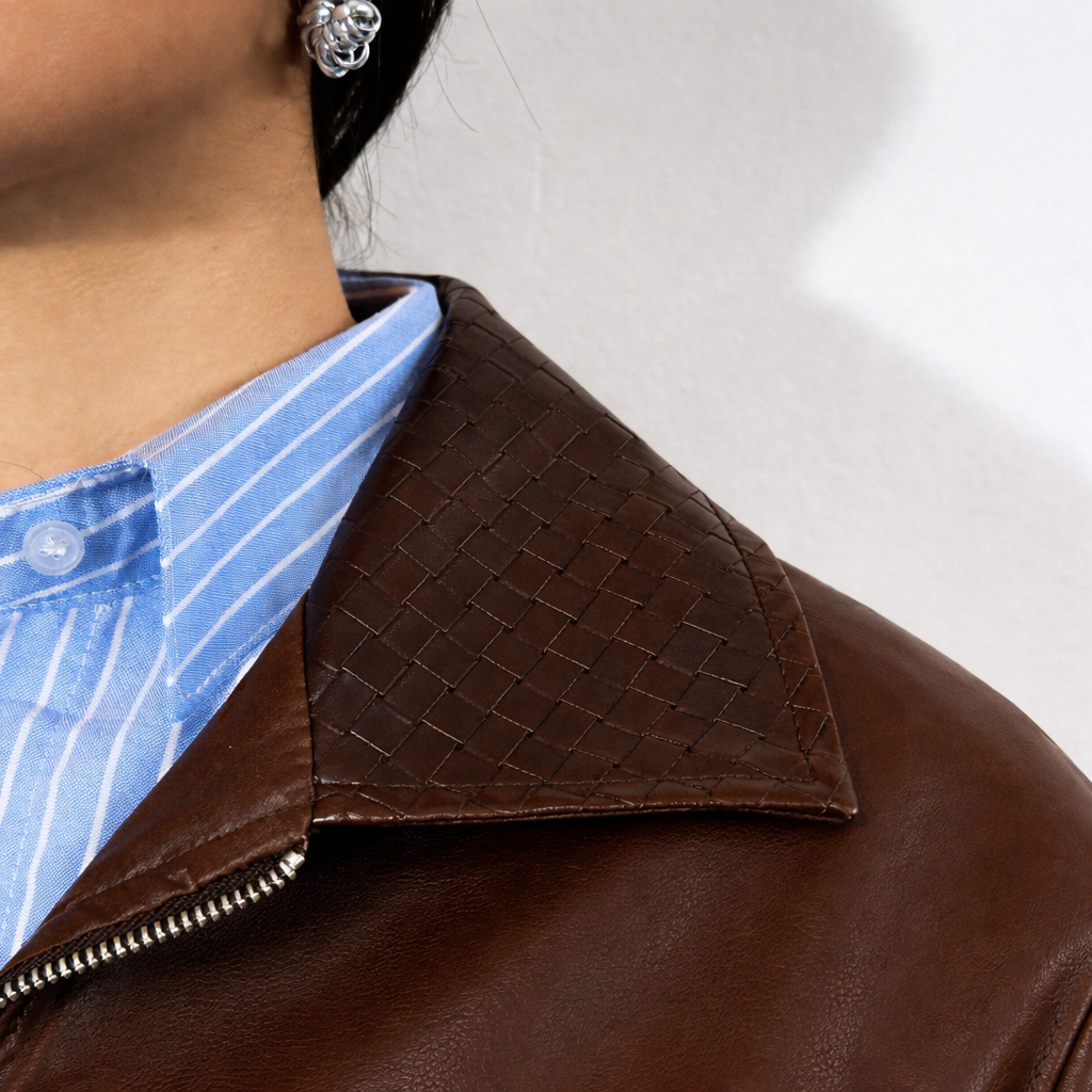 BOMBER INTRECCIO BROWN