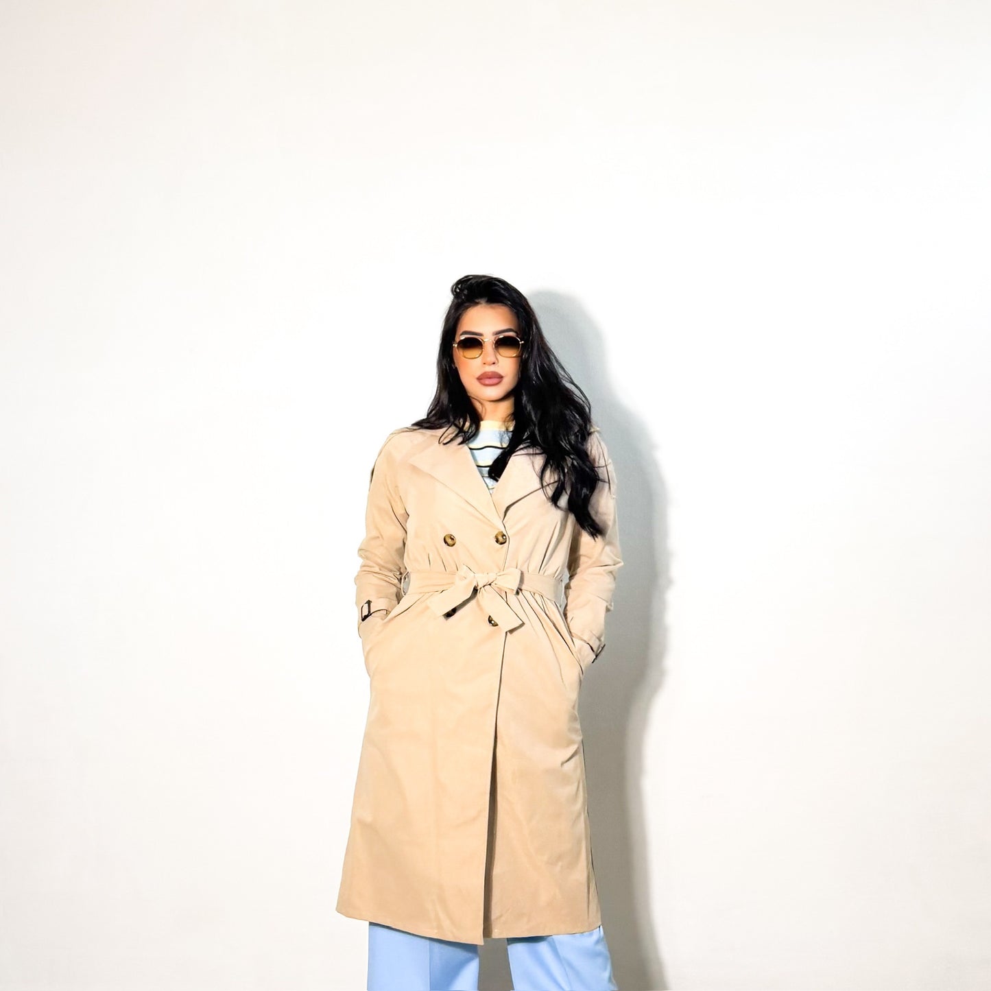 TRENCH CLASSY BEIGE