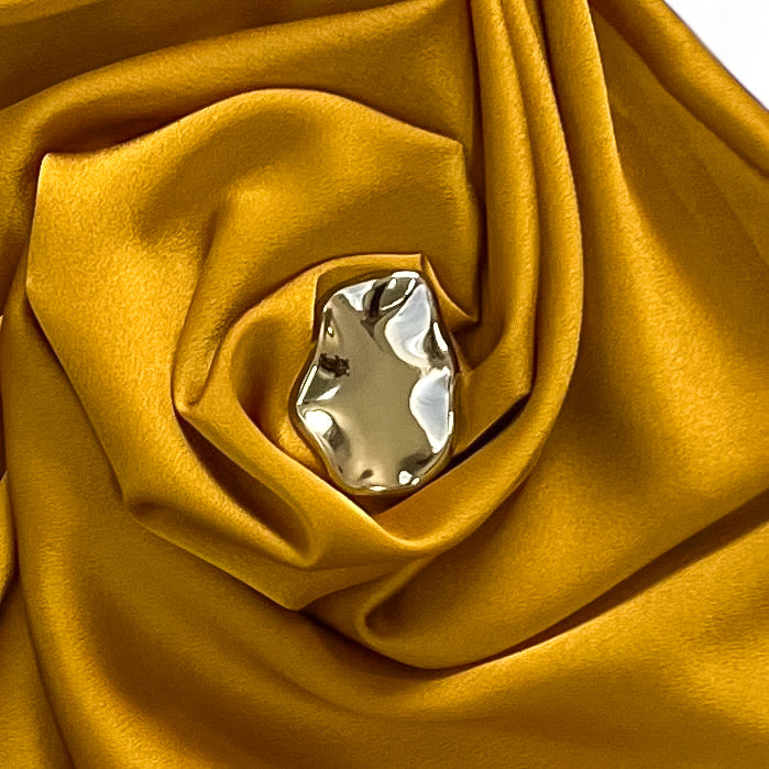 SPILLA MARTELLATA ARGENTATA