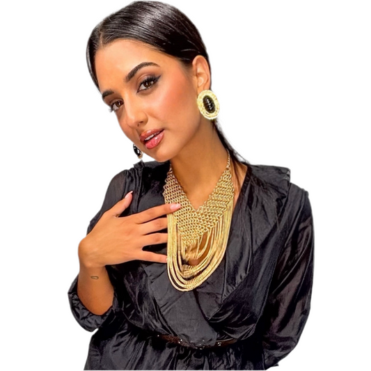 ORECCHINI OLD MONEY BLACK