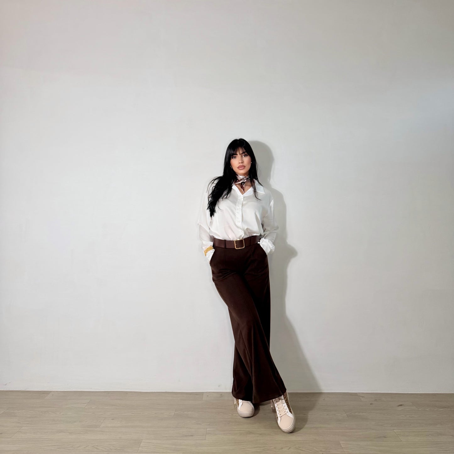 PANTALONE SOFT MARRONE