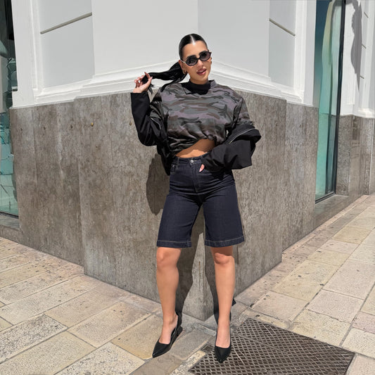T-SHIRT ARMY BLACK