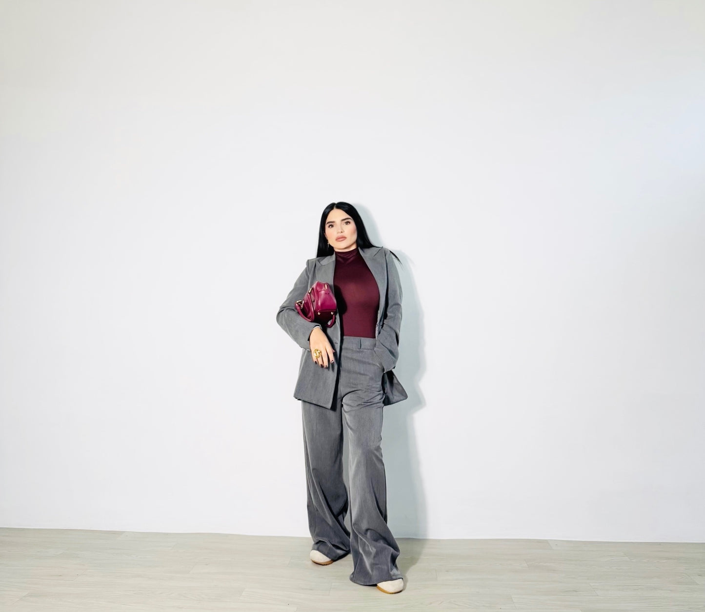 TAILLEUR OVERSIZE GRAY