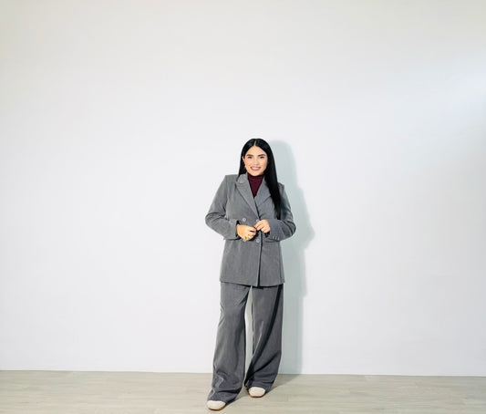 TAILLEUR OVERSIZE GRAY