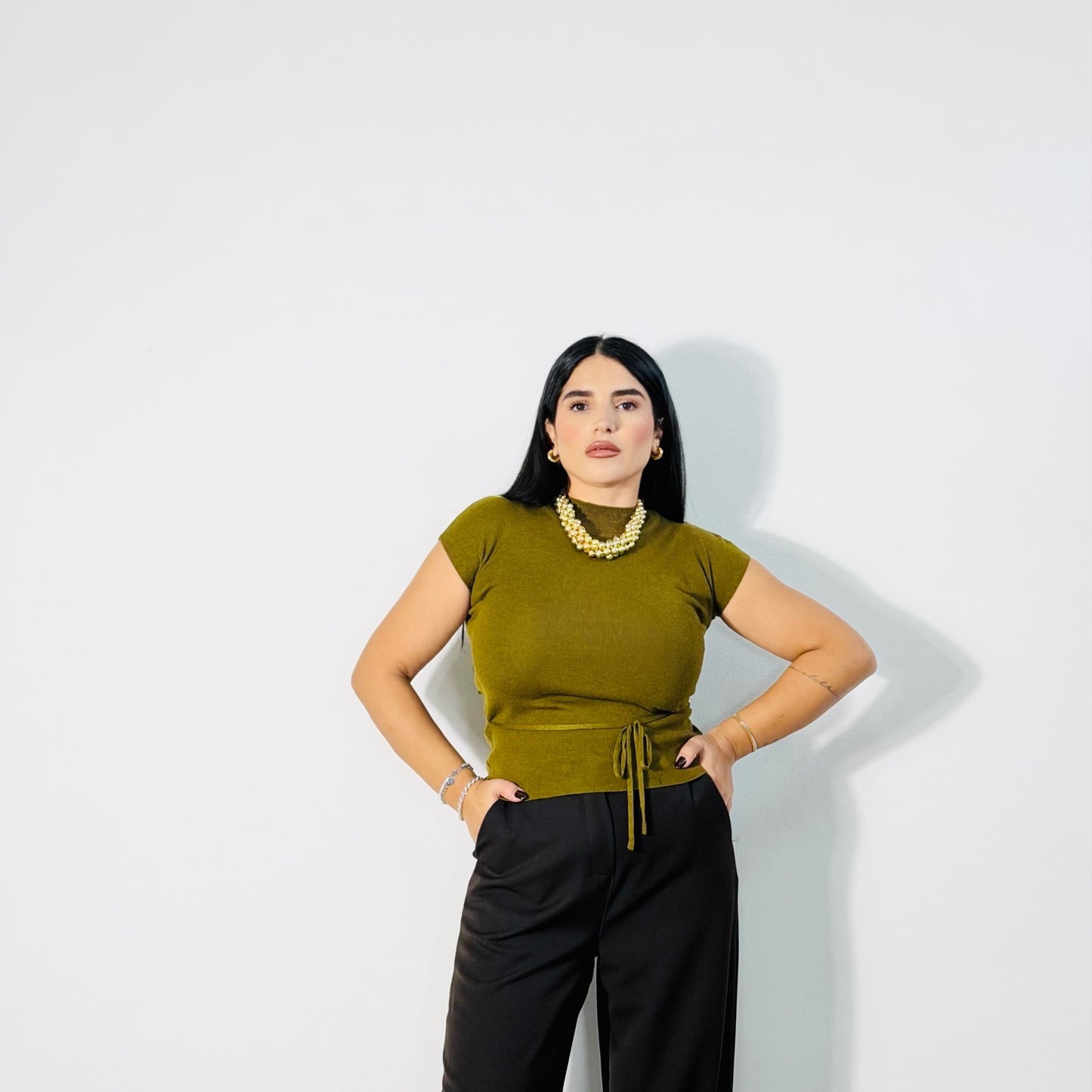 MAGLIA ESSENTIAL CHIC GREEN