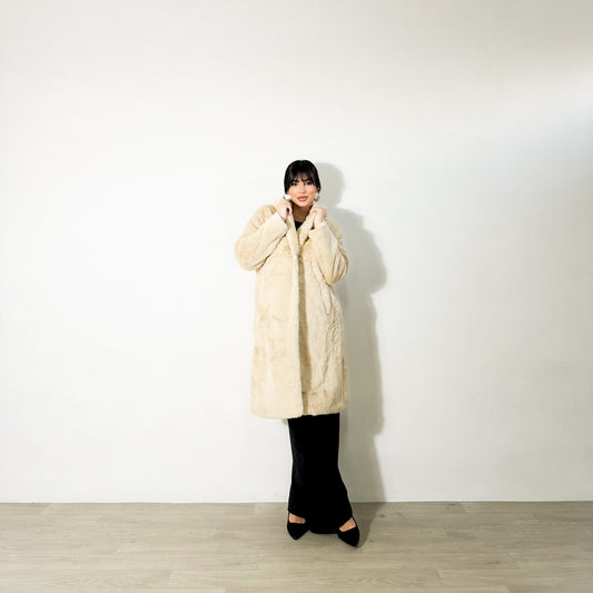 CAPPOTTO TEDDY BEIGE