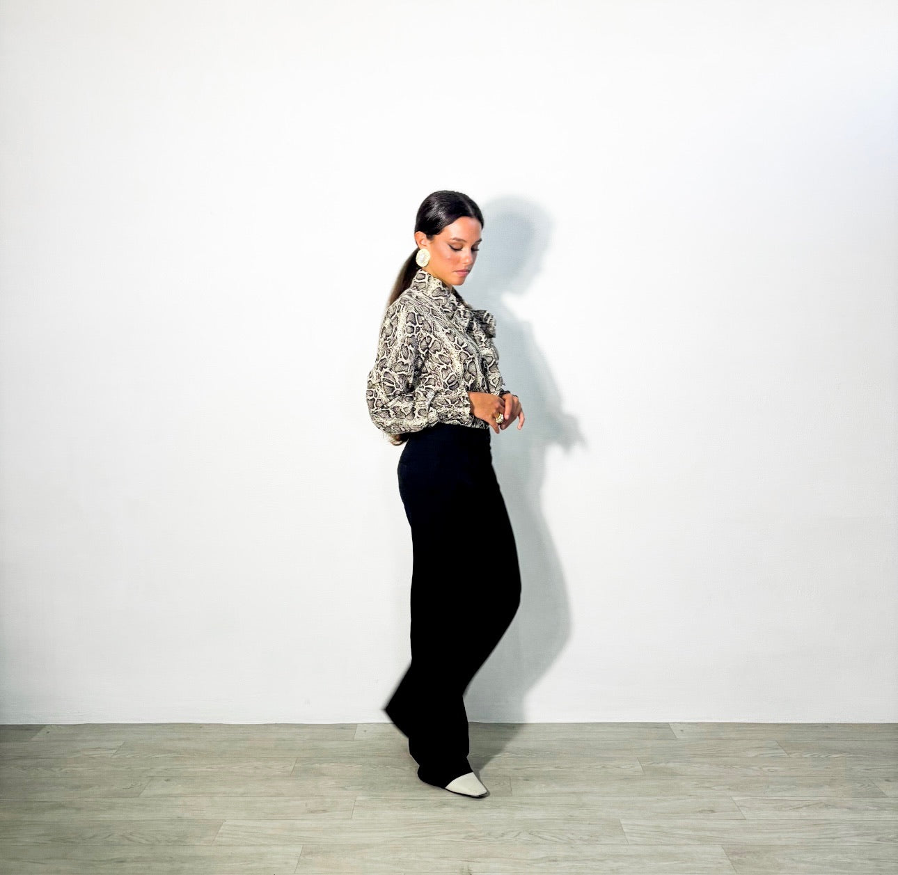 PANTALONE SARTORIALE NERO