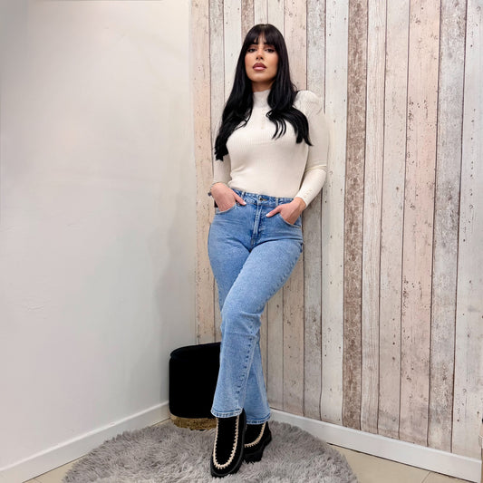 JEANS STRAIGHT LIGHT