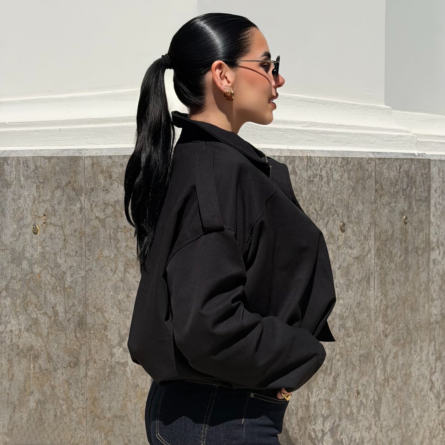 BOMBER ICON BLACK