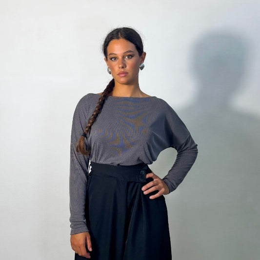 MAGLIA VINTAGE GRIGIA