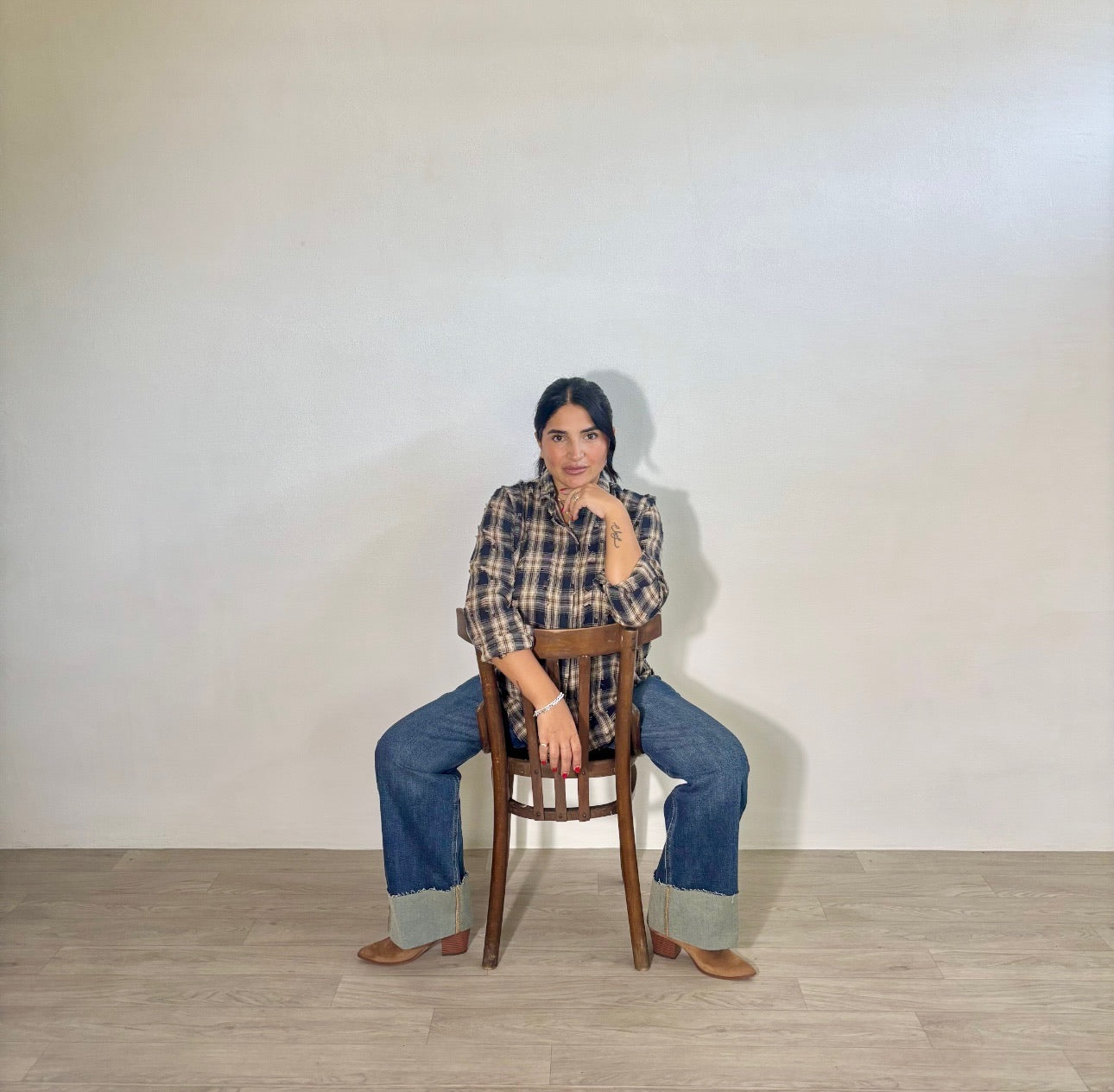 CAMICIA TARTAN DISTRESSED