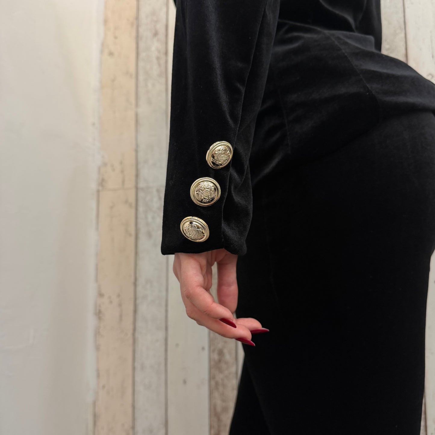 TAILLEUR VELVET BLACK