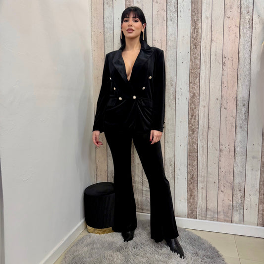 TAILLEUR VELVET BLACK