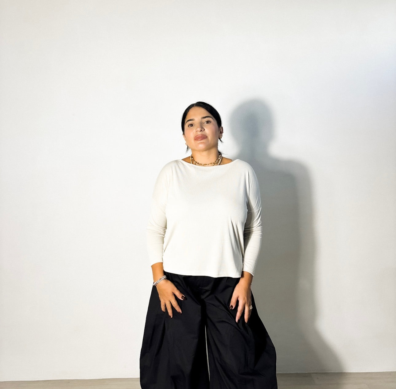 PANTALONE BALLOON NERO