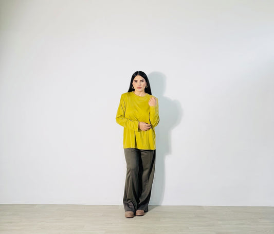 PANTALONE TUTA COMFY VERDE