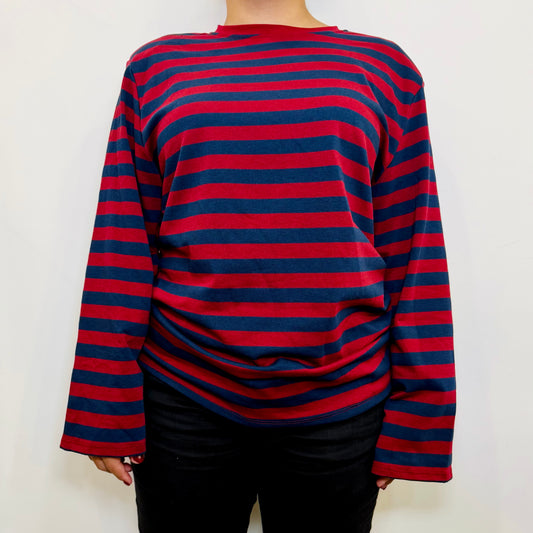 LONG SLEEVE VIRAL BURGUNDY