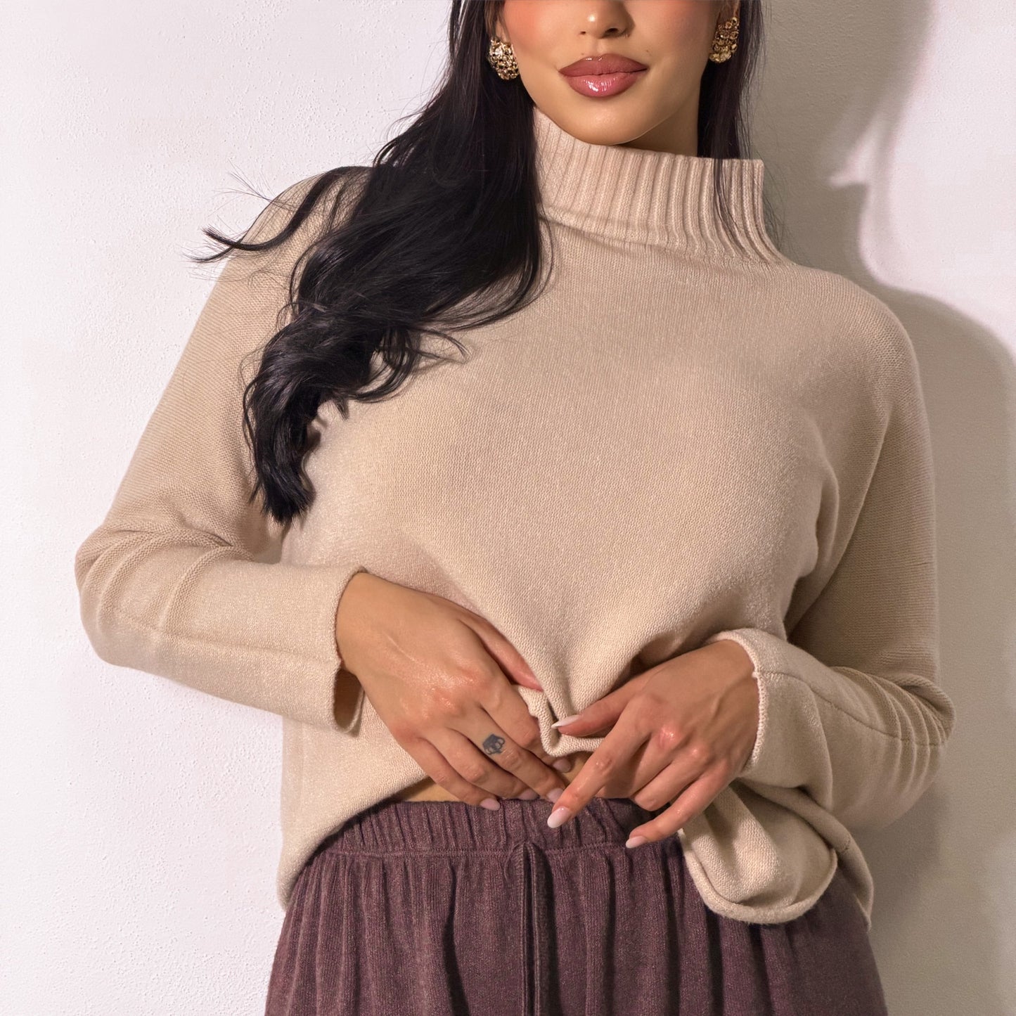 MAGLIONCINO COZY BEIGE