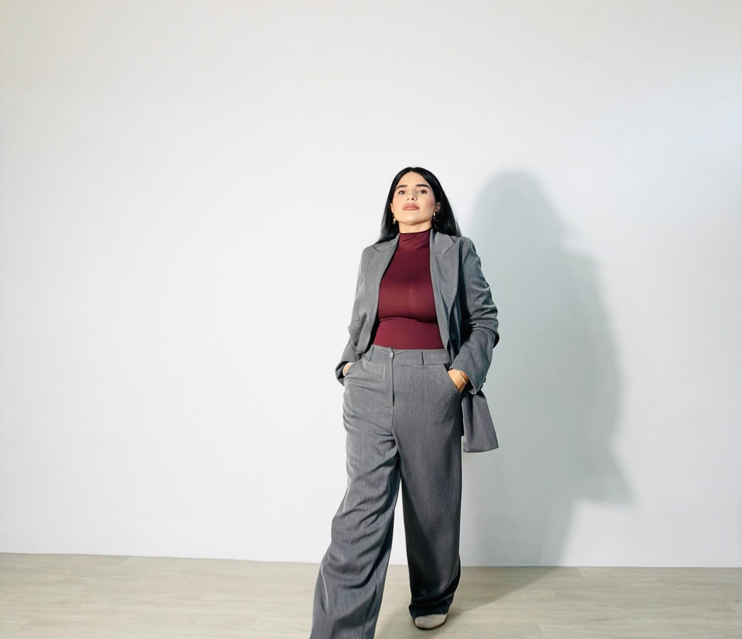 TAILLEUR OVERSIZE GRAY