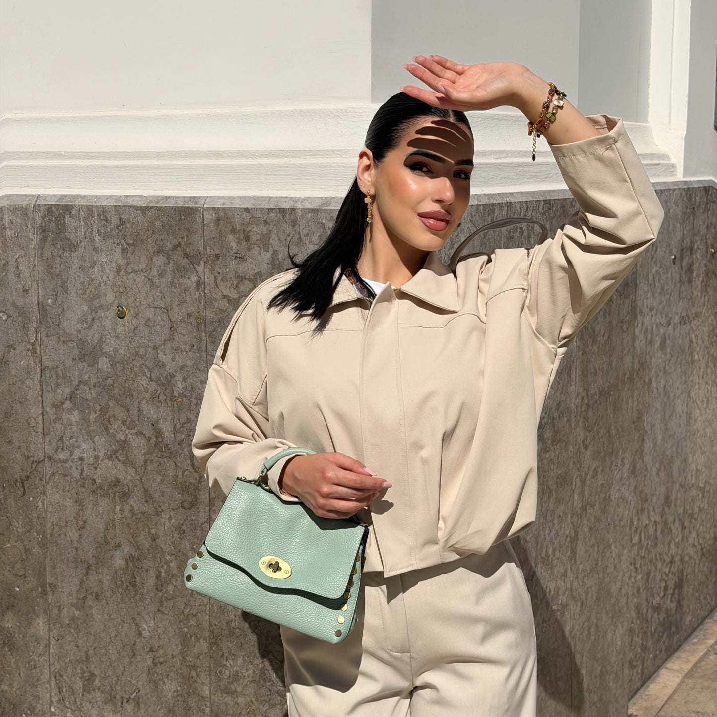BOMBER ICON BEIGE