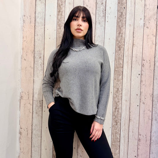 MAGLIONCINO COZY GRAY