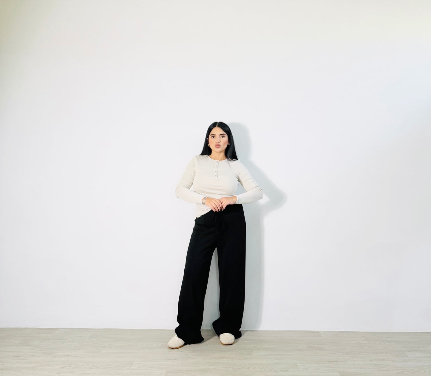 PANTALONE TUTA COMFY NERO