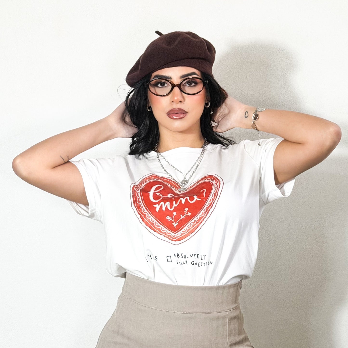 T-SHIRT VALENTINES HEART