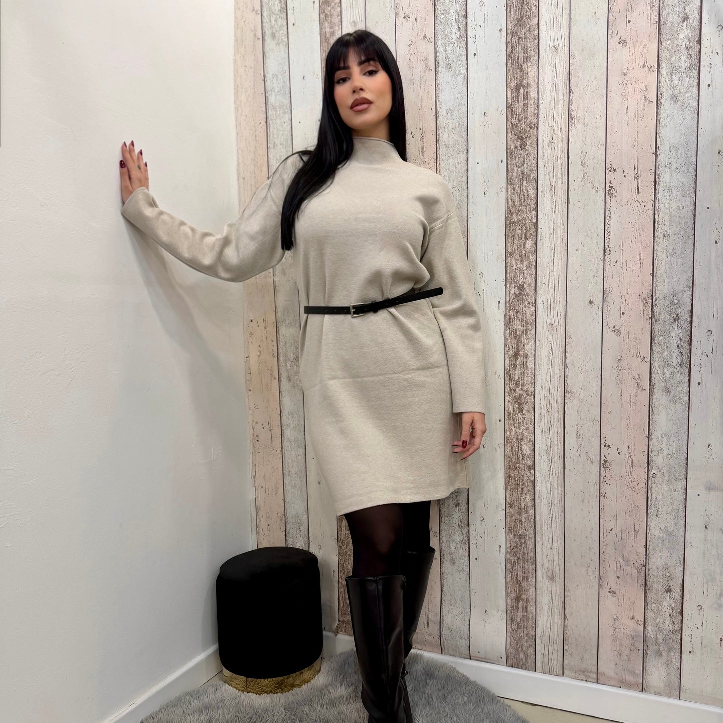 MAXI PULL BELT BEIGE