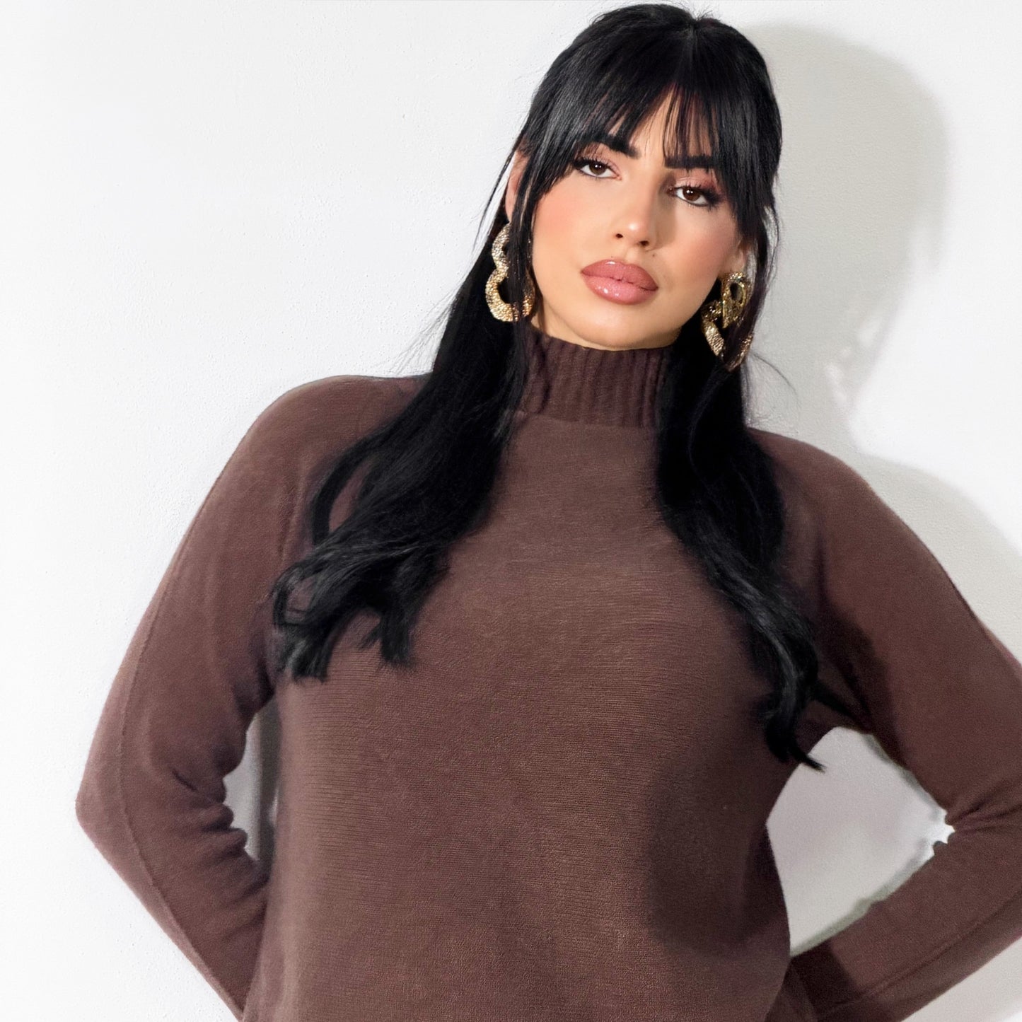 MAGLIONCINO COZY MARRONE