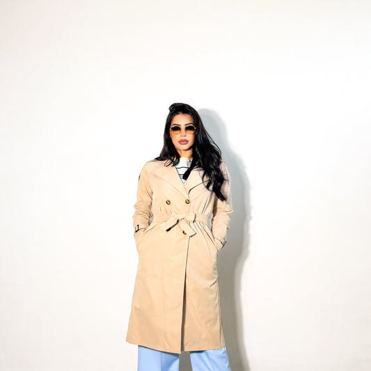 TRENCH CLASSY BEIGE